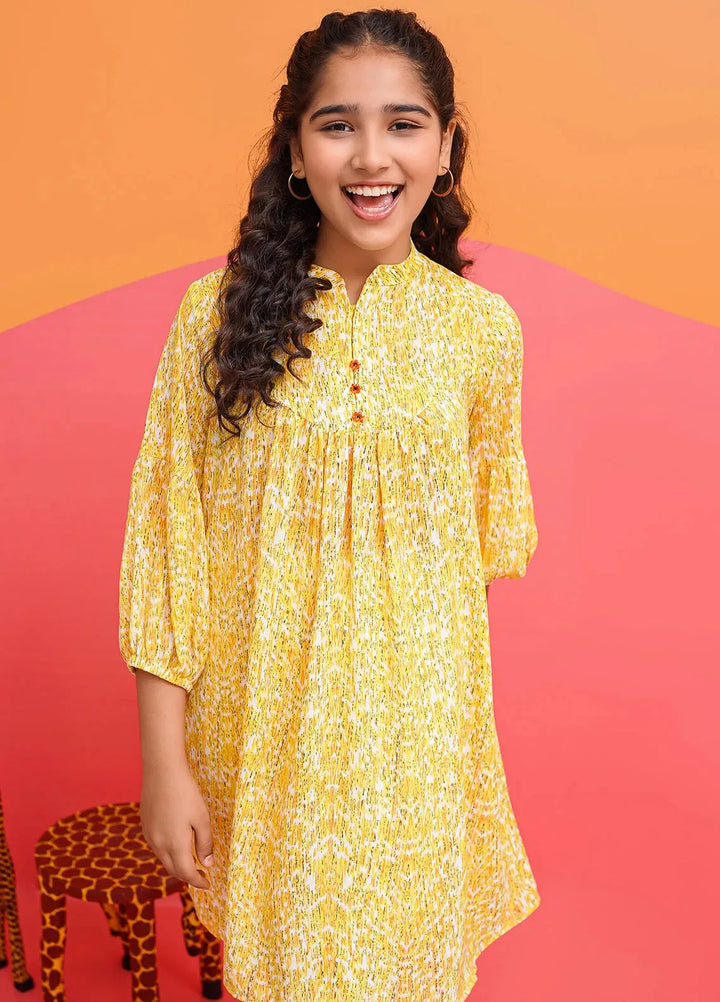 Ochre Pret Casual Georgette Top for Girls OWT-614