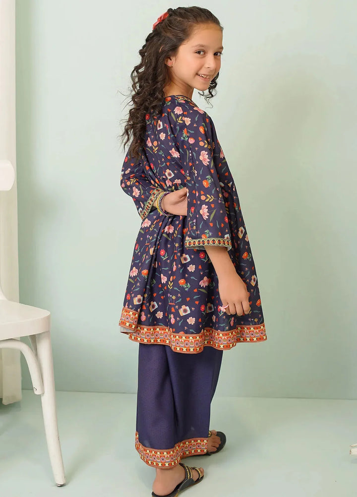 Ochre Pret Casual Lawn 2 Piece Suit INDP-11