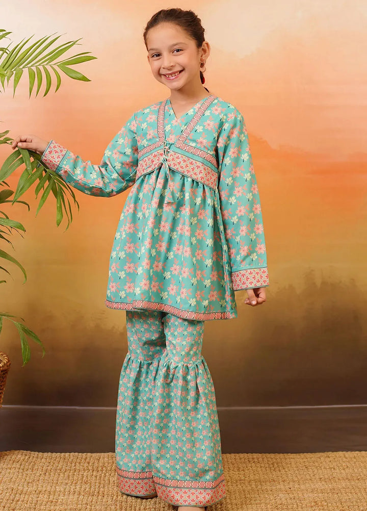 Ochre Pret Casual Lawn 2 Piece Suit INDP-13