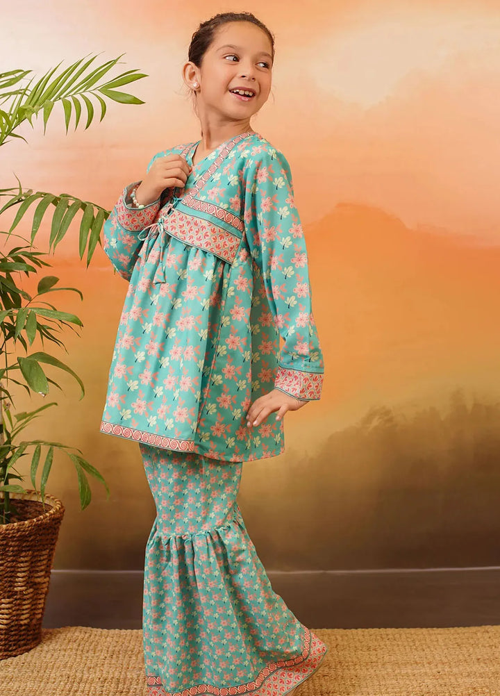 Ochre Pret Casual Lawn 2 Piece Suit INDP-13