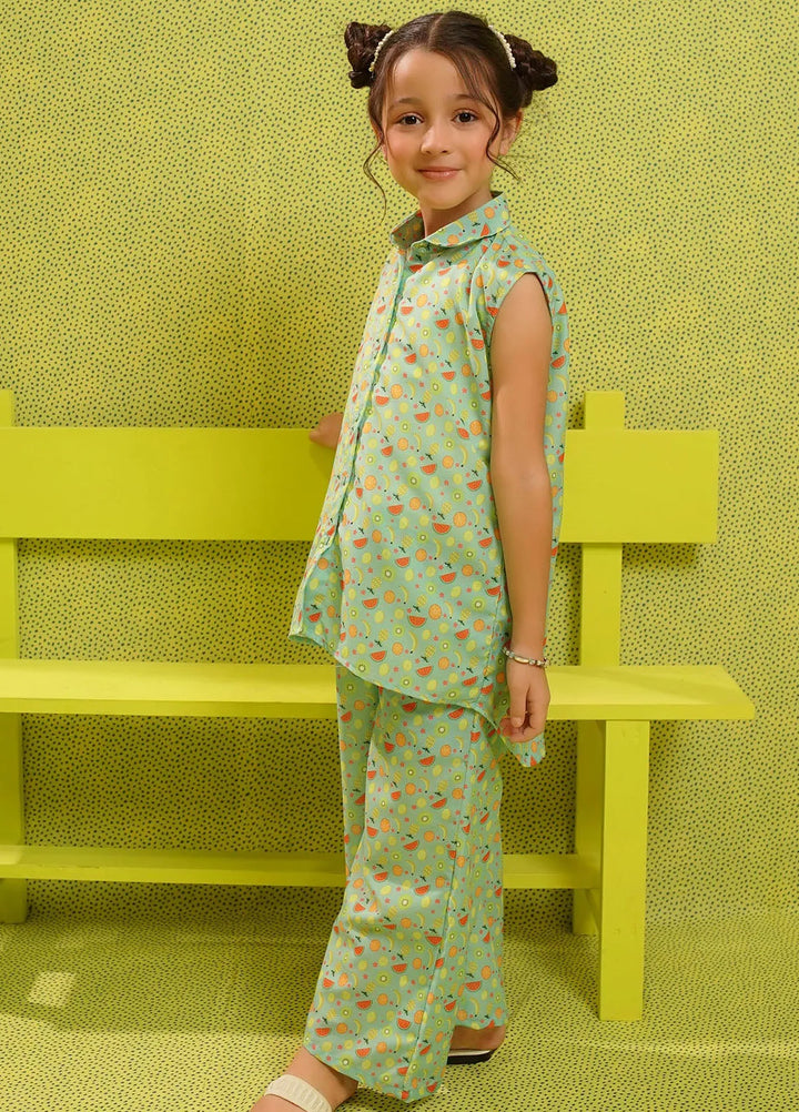 Ochre Pret Casual Lawn 2 Piece Suit INWC-01