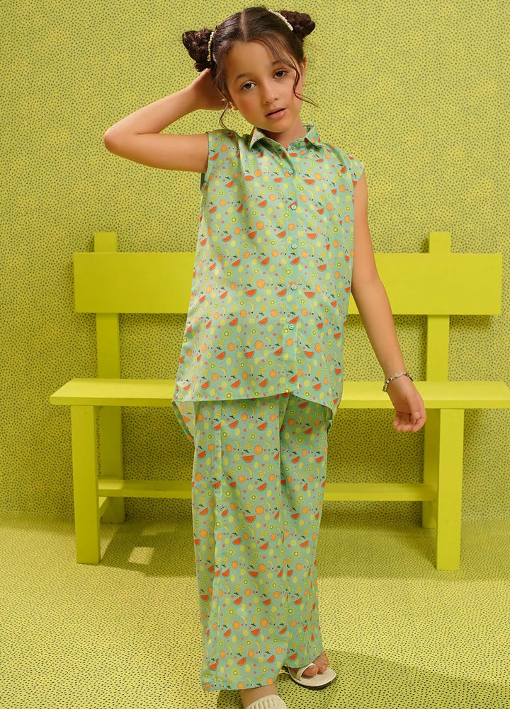 Ochre Pret Casual Lawn 2 Piece Suit INWC-01