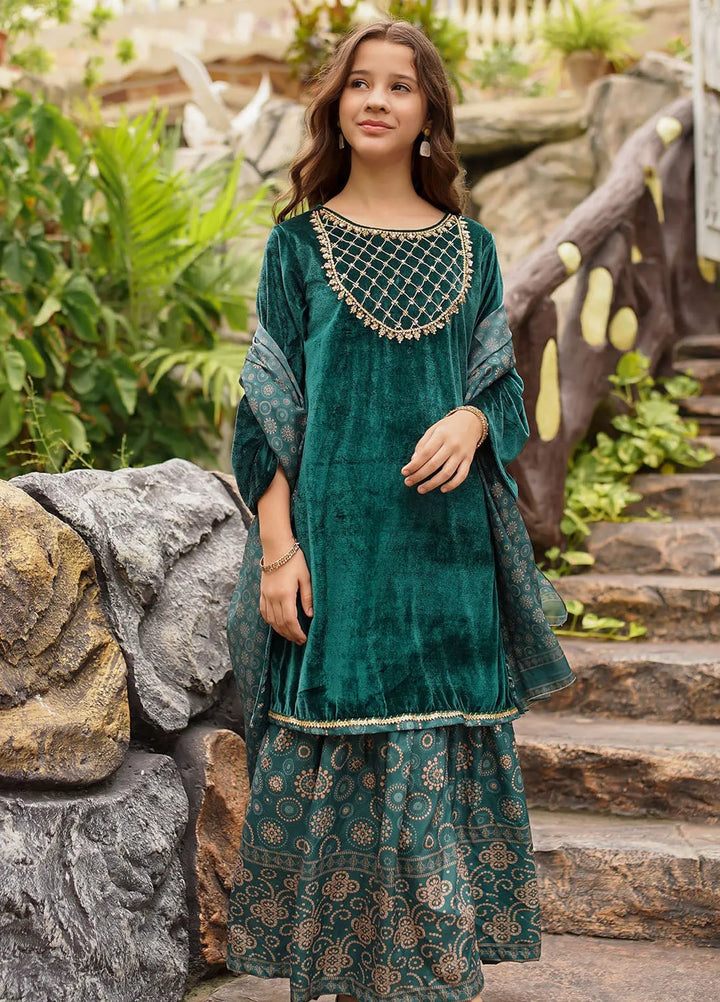 Ochre Pret Casual Velvet 3 Piece Suit OVF-38