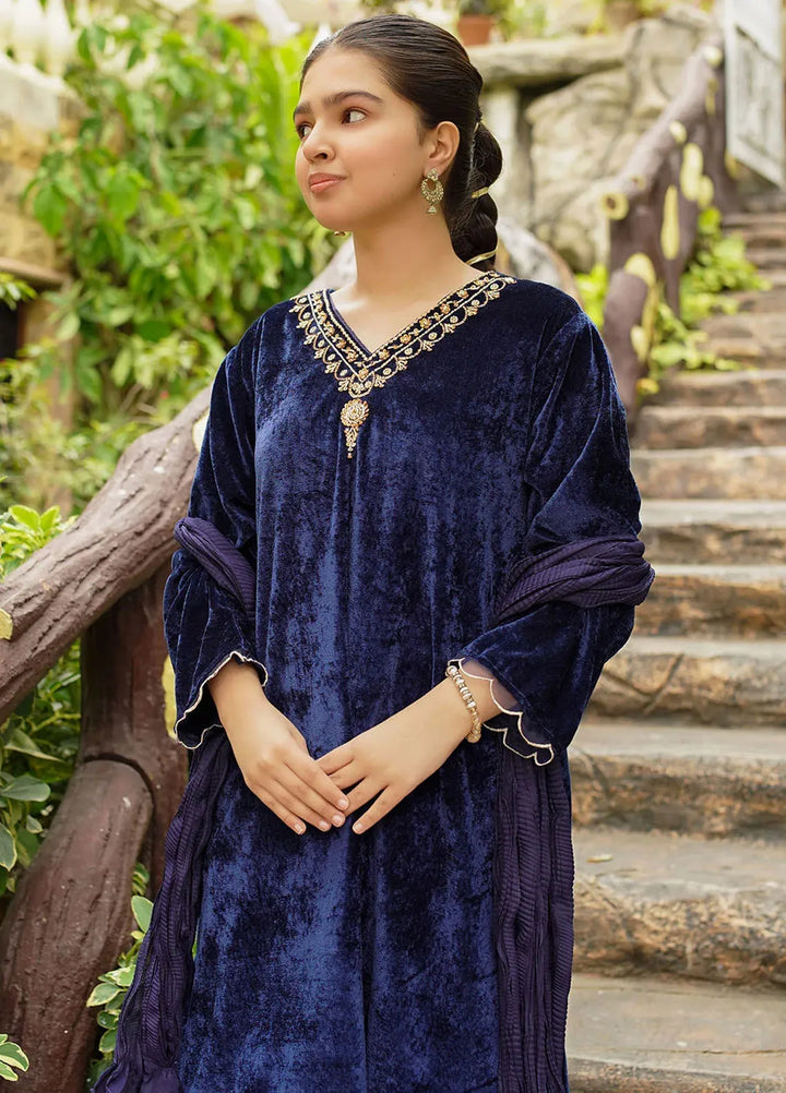 Ochre Pret Casual Velvet 3 Piece Suit OVF-40