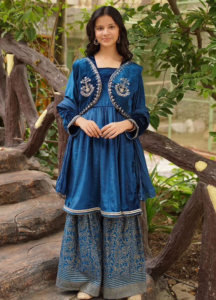 Ochre Pret Casual Velvet 3 Piece Suit OVF-42