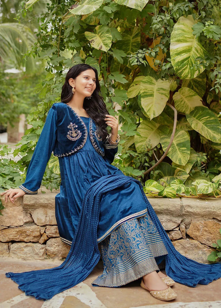 Ochre Pret Casual Velvet 3 Piece Suit OVF-42