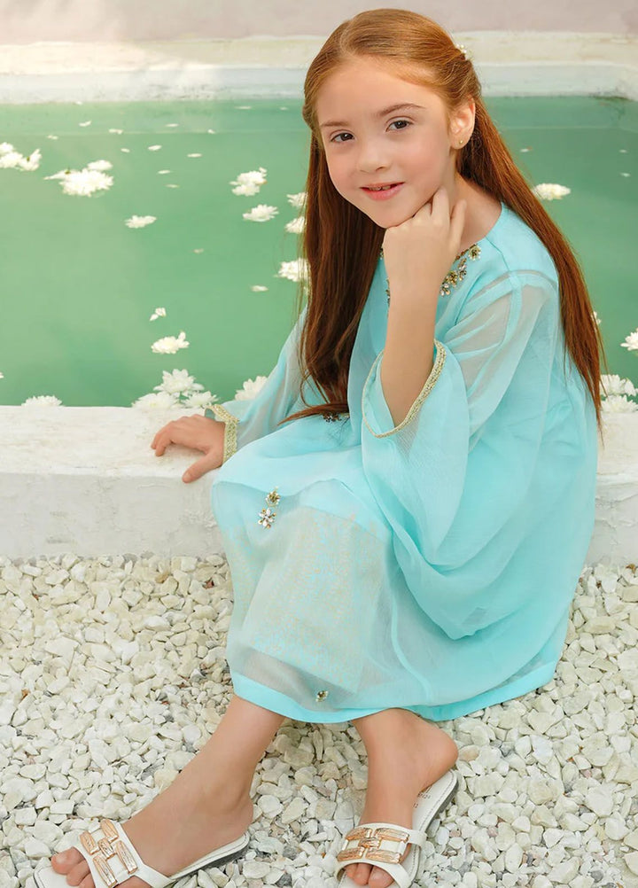 Ochre Pret Eastern Chiffon 2 Piece Suit OFW-AC-22