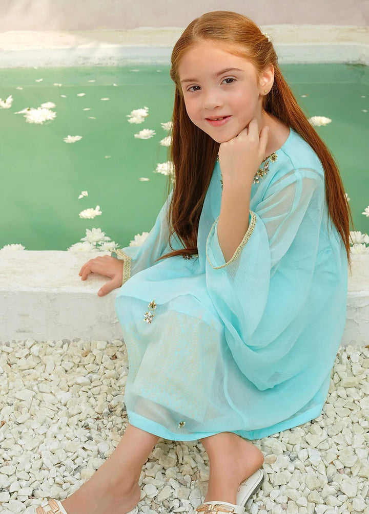 Ochre Pret Eastern Chiffon 2 Piece Suit OFW-AC-22