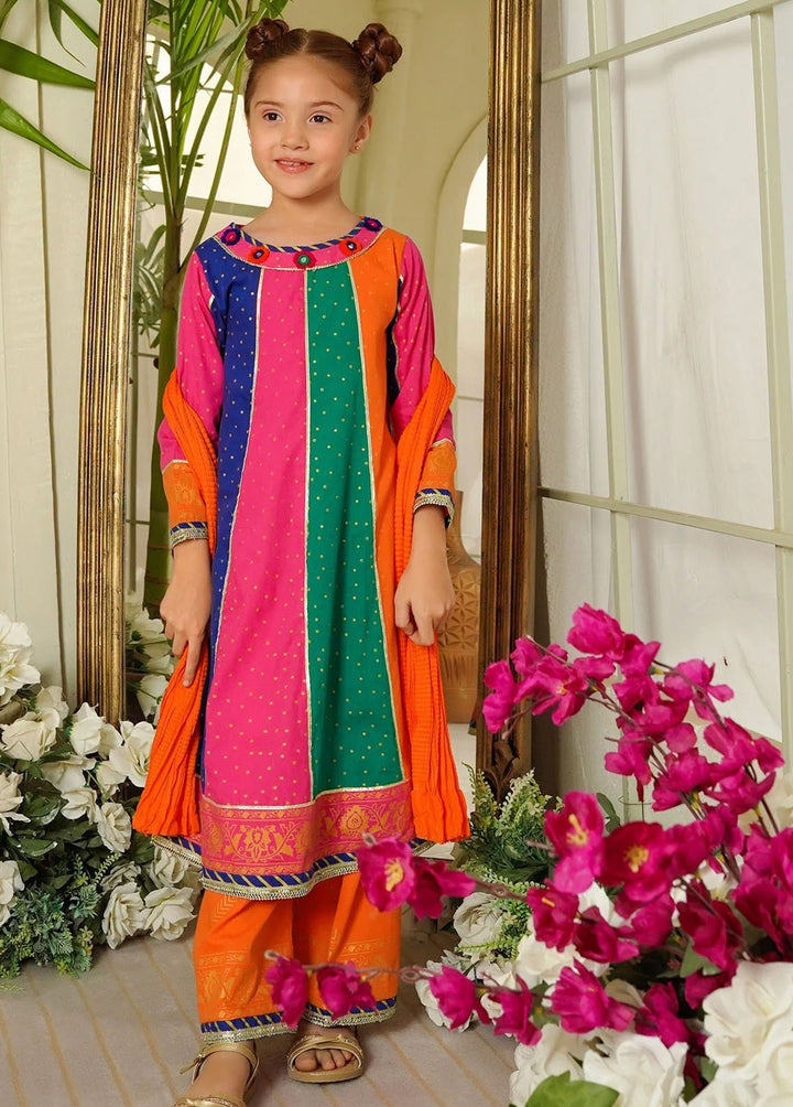 Ochre Pret Eastern Cotton 3 Piece Suit OFW-RJ-05