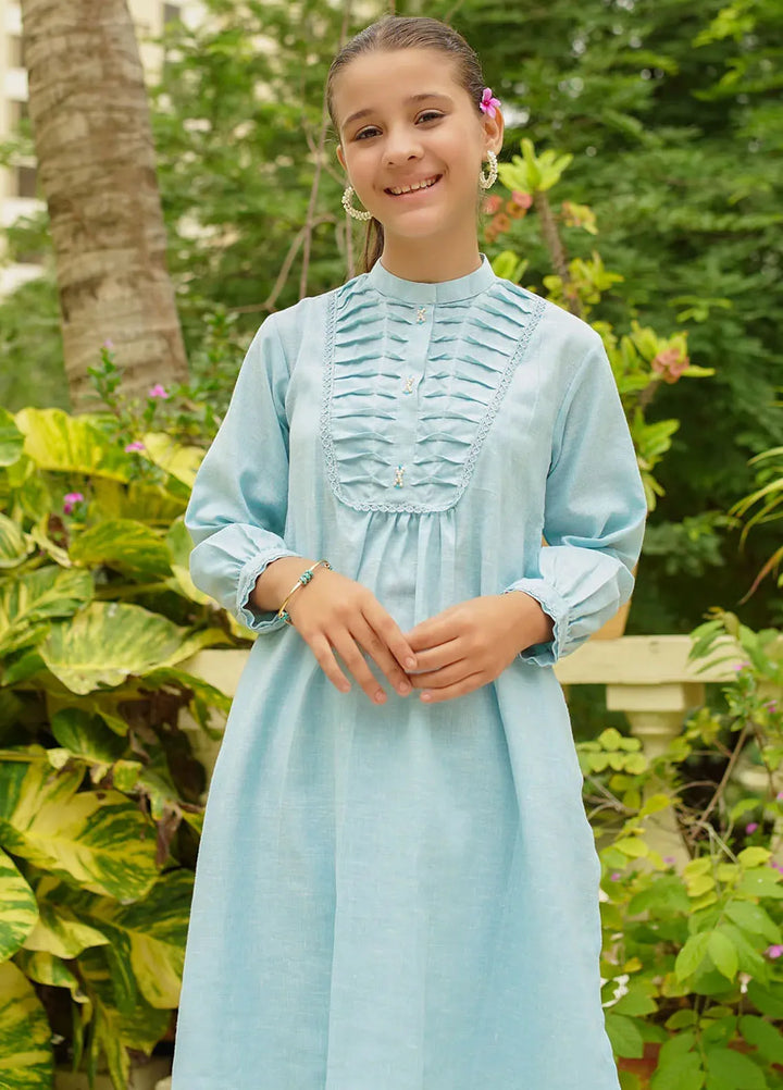 Ochre Pret Embellished Khaddar 2 Piece Suit SC-38