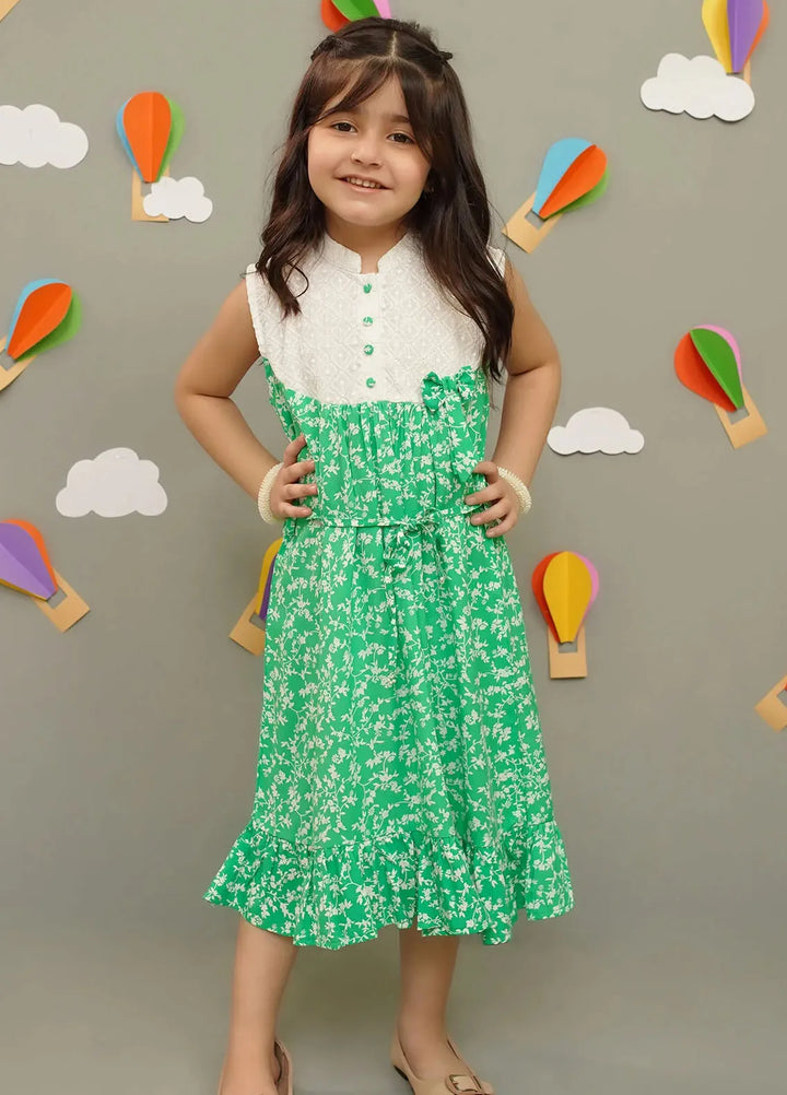 Ochre Pret Embroidered Boski Dress INWD-14