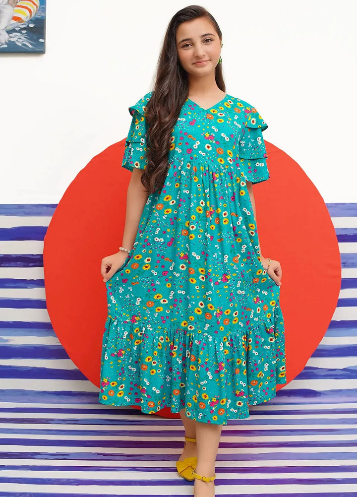 Ochre Pret Embroidered Boski Dress OWLL-08