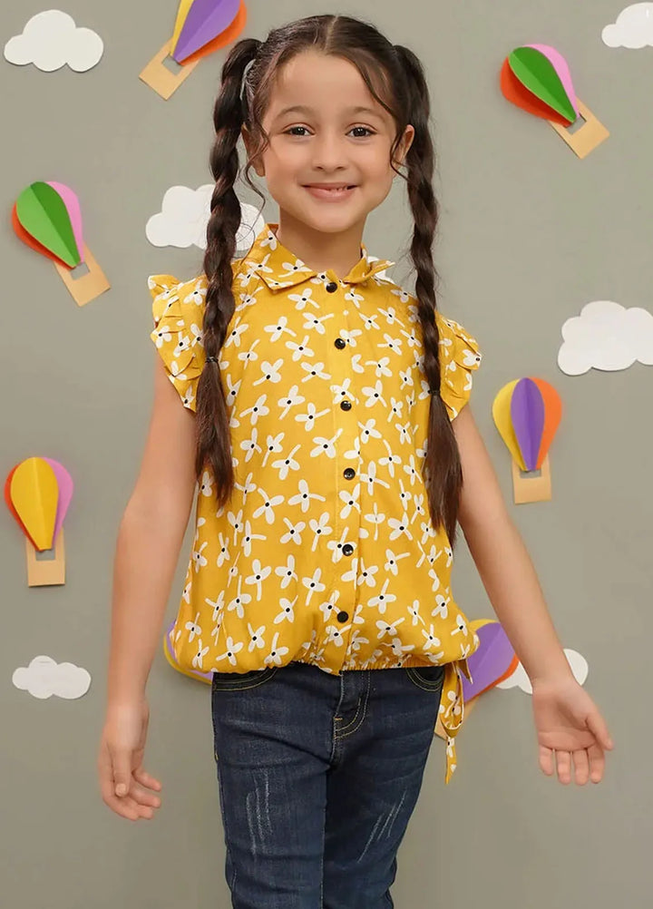 Ochre Pret Embroidered Boski Top INWT-05