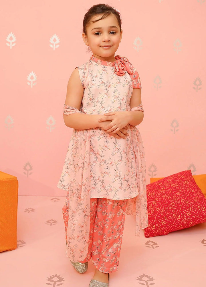 Ochre Pret Embroidered Lawn 3 Piece Suit INDP-05