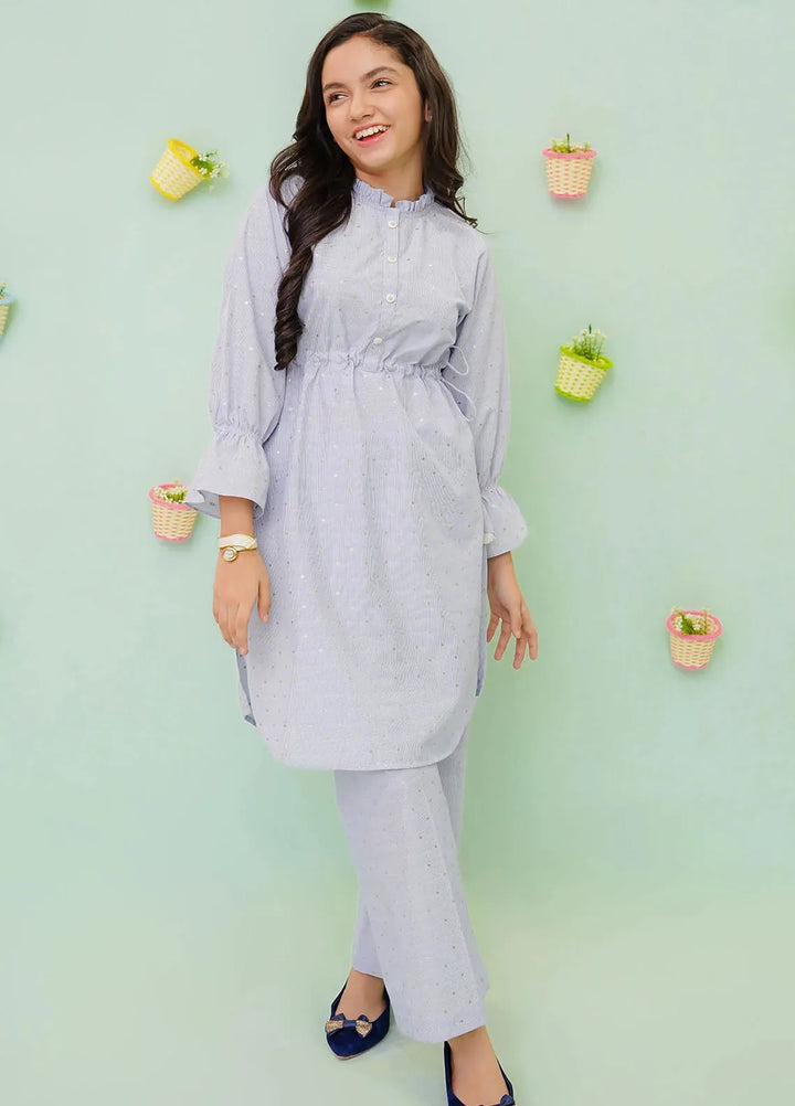 Ochre Pret Embroidered Zari 2 Piece Suit OFW-SC-22