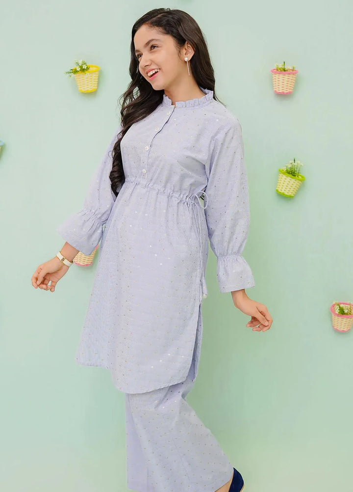 Ochre Pret Embroidered Zari 2 Piece Suit OFW-SC-22