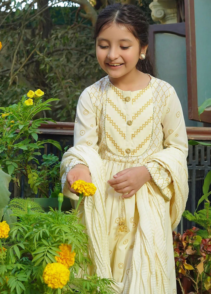 Ochre Pret Printed Cotton 3 Piece Suit OFW-PC-24