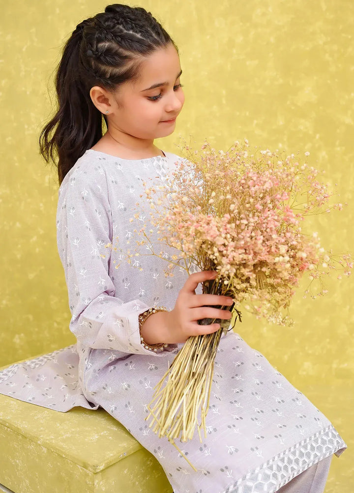 Ochre Pret Printed Cotton Co-ords For Girls OFW-COR-83