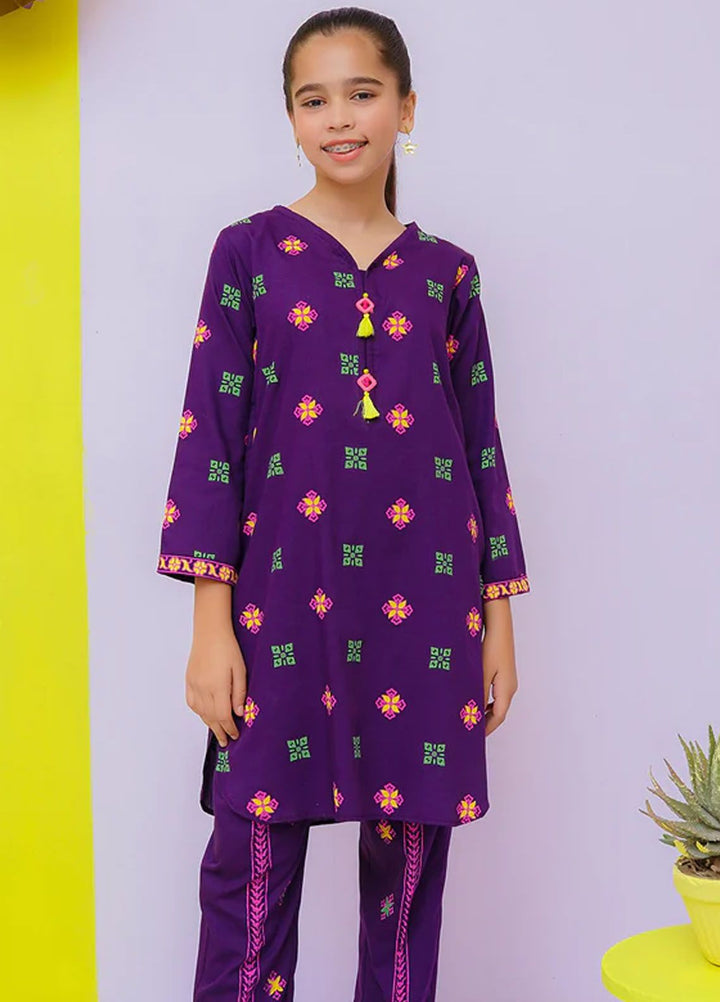 Ochre Pret Embroidered Jacquard 3 Piece Suit OFW-MAX-12