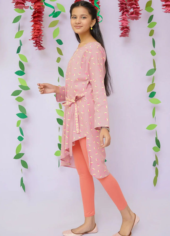 Ochre Pret Printed Cotton Kurti OFK-PRC-26