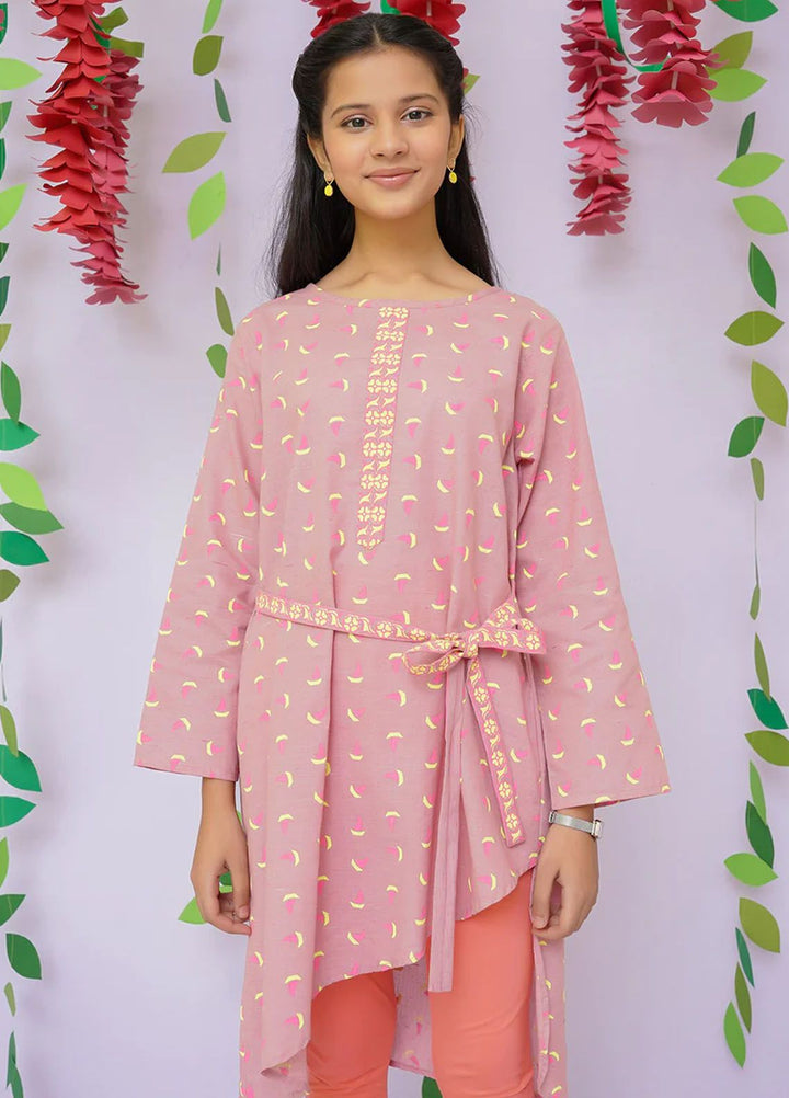Ochre Pret Printed Cotton Kurti OFK-PRC-26