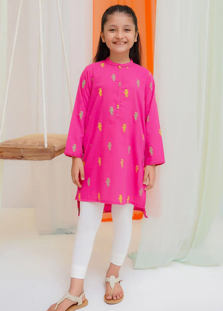 Ochre Pret Printed Cotton Kurti OFK-PRC-30