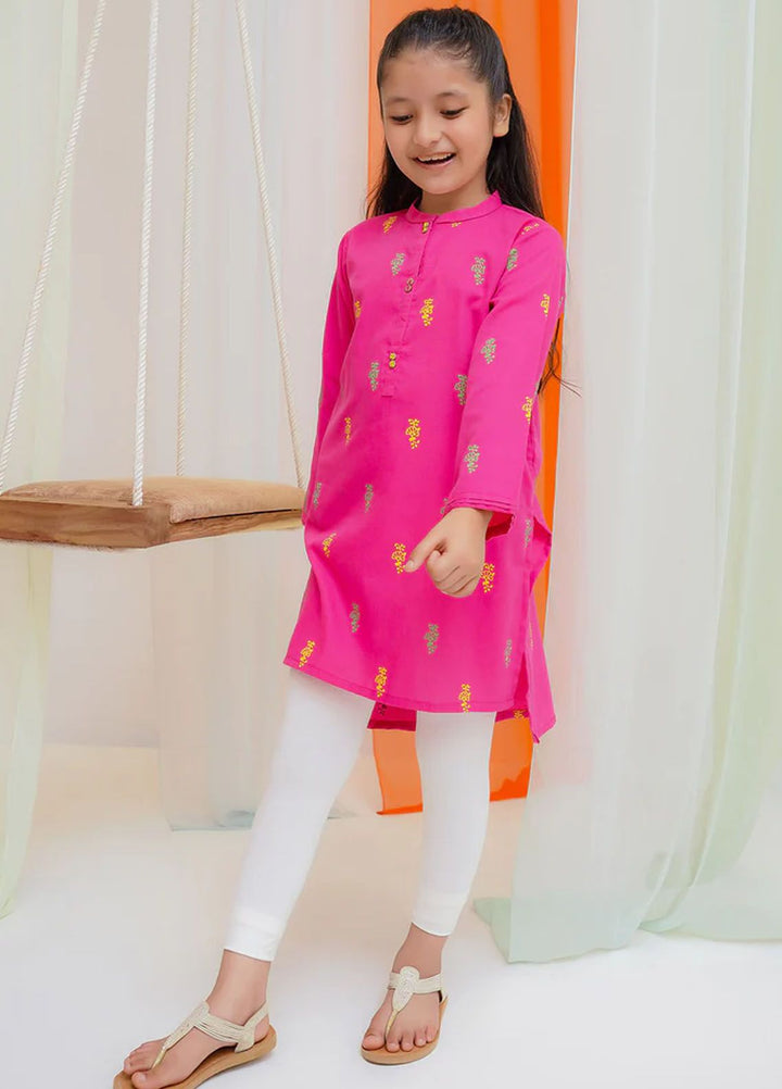 Ochre Pret Printed Cotton Kurti OFK-PRC-30