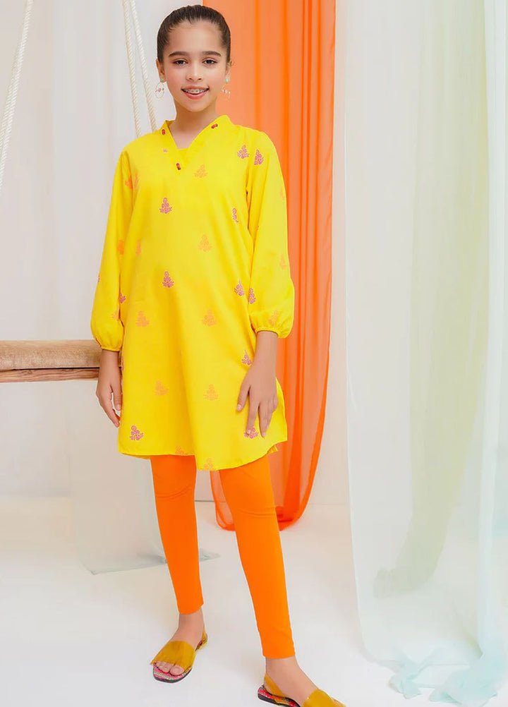 Ochre Pret Printed Cotton Kurti OFW-PRC-29