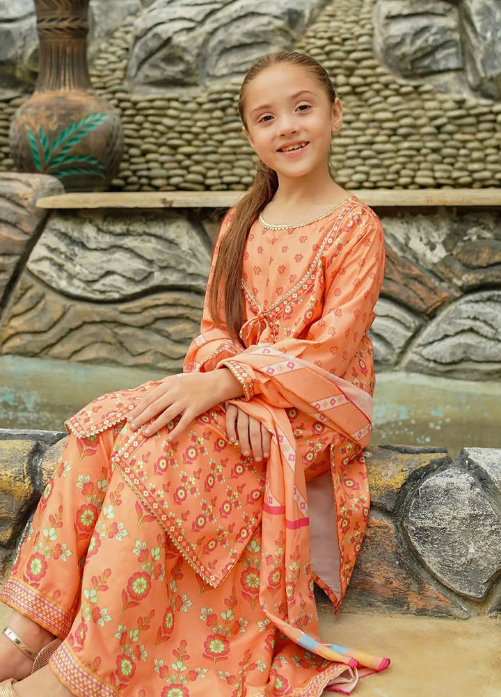 Ochre Pret Printed Herringbone 3 Piece Suit COR-117