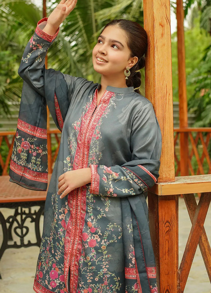 Ochre Pret Printed Herringbone 3 Piece Suit COR-119