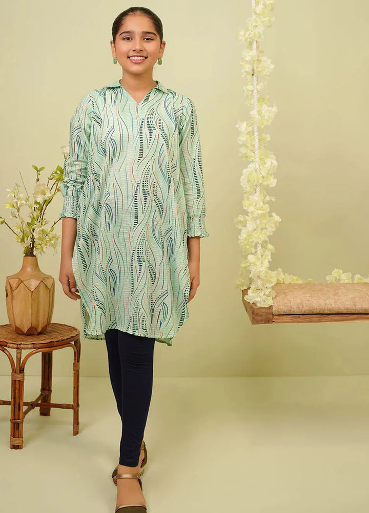 Ochre Pret Printed Lawn Kurti PRC-41