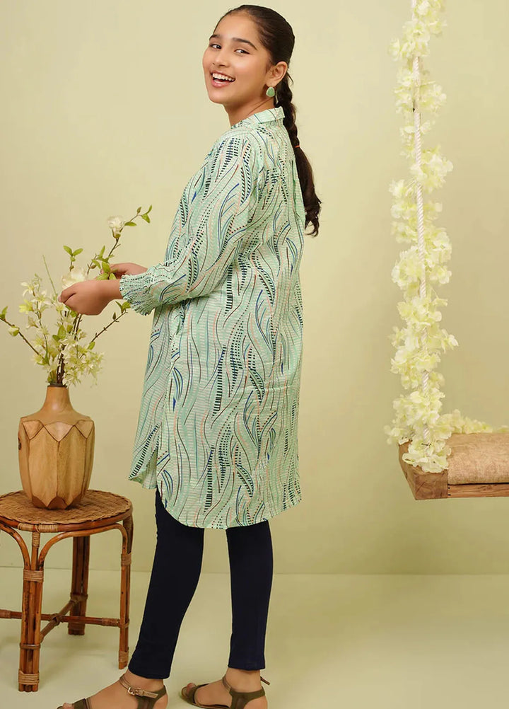Ochre Pret Printed Lawn Kurti PRC-41