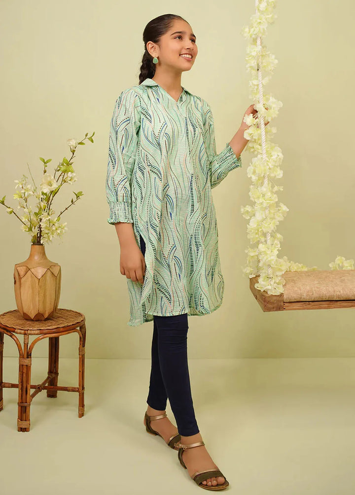 Ochre Pret Printed Lawn Kurti PRC-41