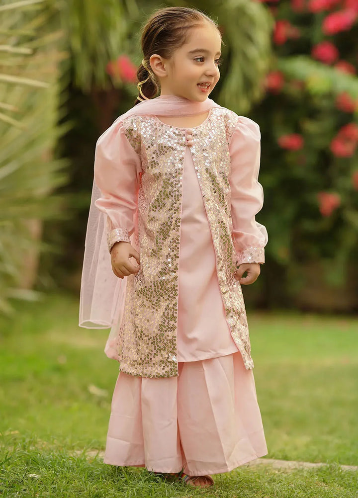 Ochre Pret Sequence Net 3 Piece Suit INSHD-08