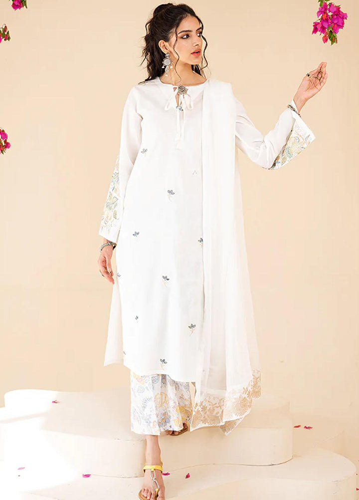 Omaya By Muraad Embroidered Lawn Suits Unstitched 3 Piece MU23O O-007 Aurora - Summer Collection