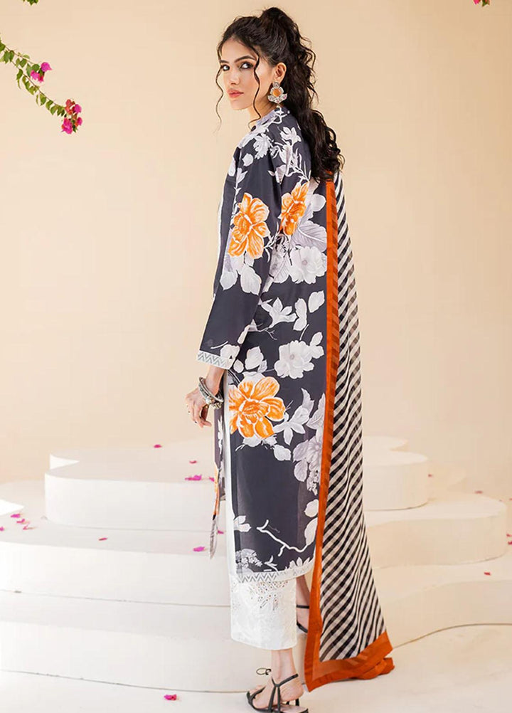 Omaya By Muraad Embroidered Lawn Suits Unstitched 3 Piece MU23O O-008 Elmira - Summer Collection