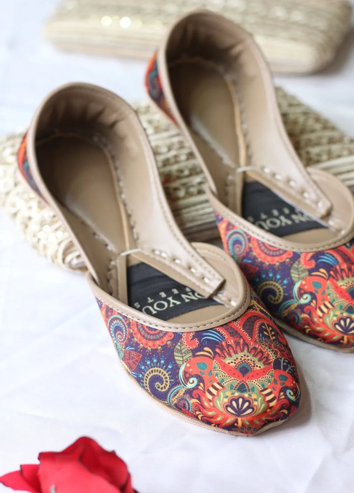 On Your Feets Women Khussa Orchid Mirage