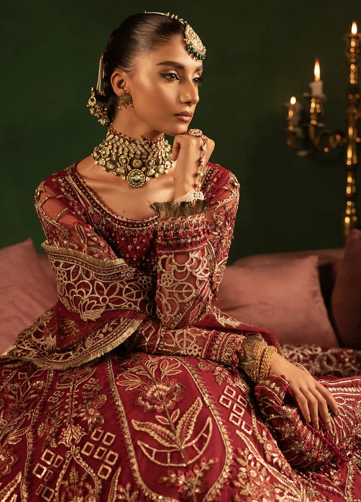 Onora by Diara Couture Embroidered Net Suit Unstitched 4 Piece DC24OW WC-2-08 Fayra - Luxury Collection