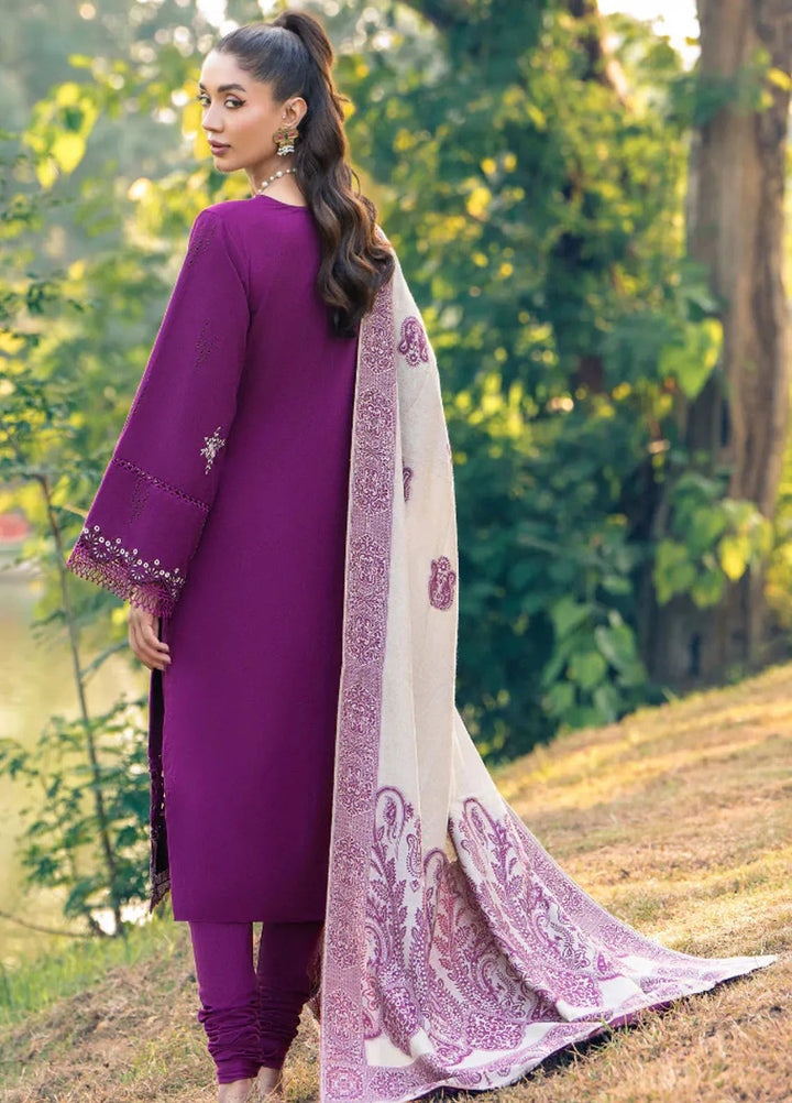 Onora By Humdum Embroidered Khaddar Suit Unstitched 3 Piece HD24O D-03 - Winter Collection