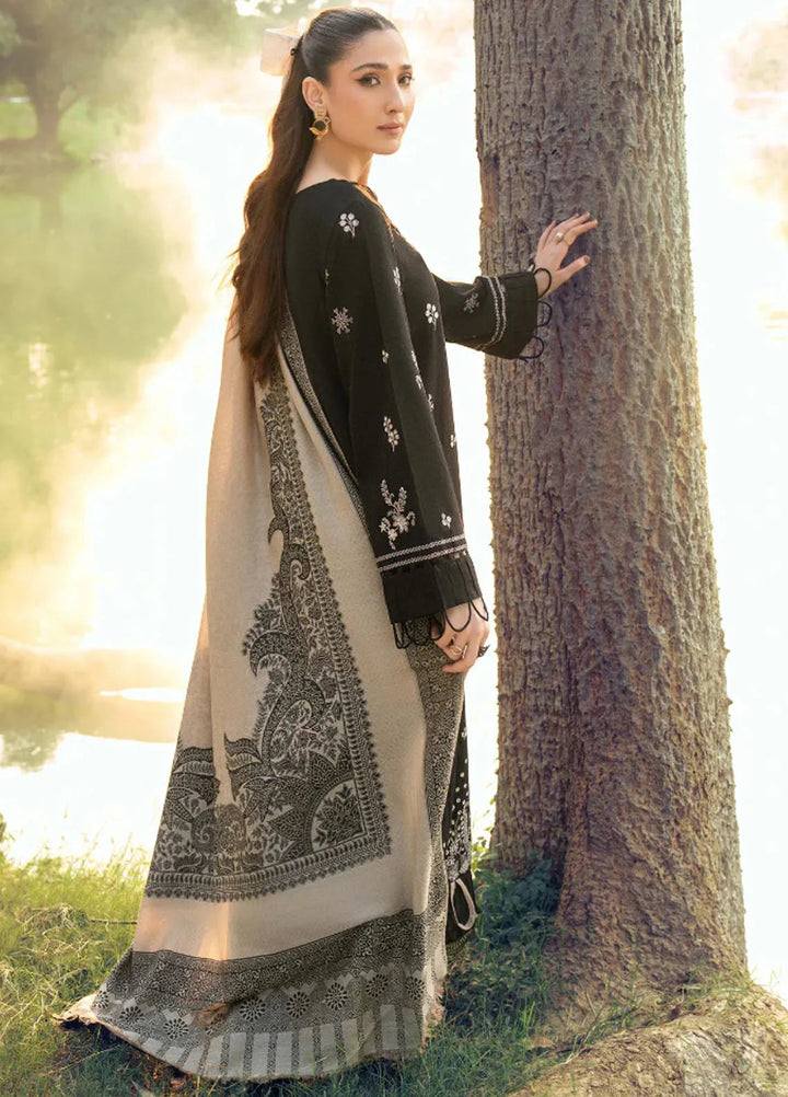 Onora By Humdum Embroidered Khaddar Suit Unstitched 3 Piece HD24O D-05 - Winter Collection