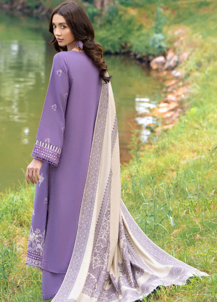 Onora By Humdum Embroidered Khaddar Suit Unstitched 3 Piece HD24O D-06 - Winter Collection