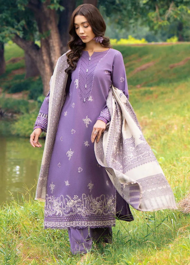 Onora By Humdum Embroidered Khaddar Suit Unstitched 3 Piece HD24O D-06 - Winter Collection