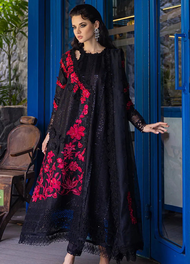 Orient Express By Mushq Embroidered Lawn Suits Unstitched 3 Piece MQ24OE D-04 Exotica - Luxury Collection