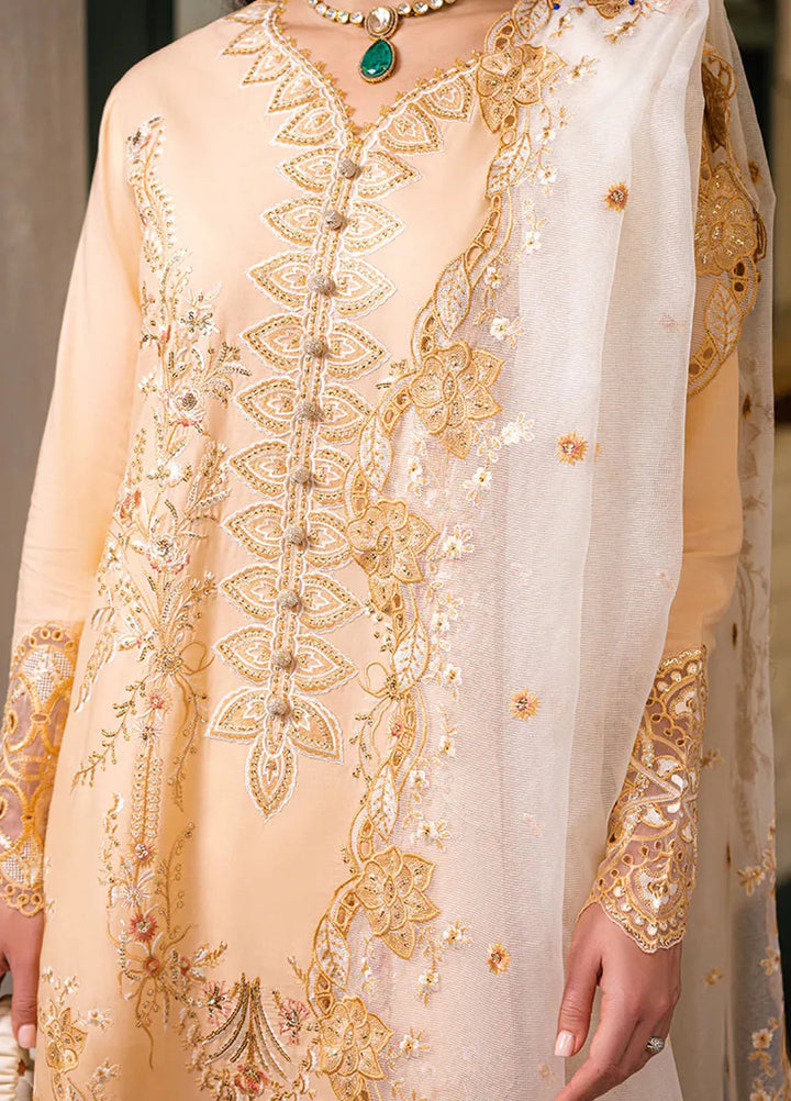 Orient Express By Mushq Embroidered Lawn Suits Unstitched 3 Piece MQ24OE D-10 Odyssey - Luxury Collection