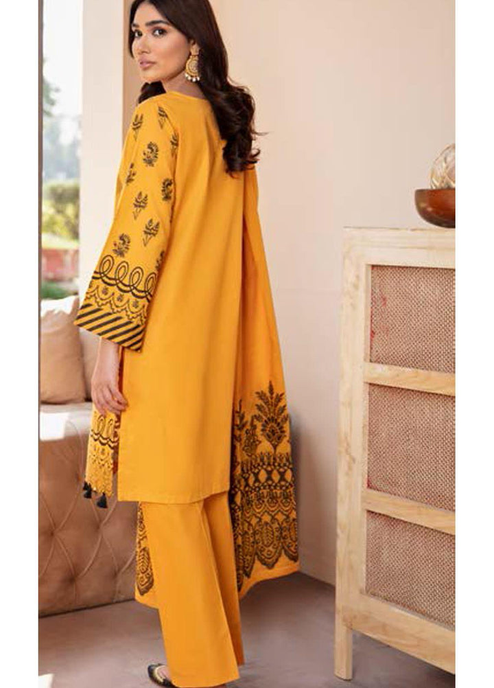 Darmiyaan by Orient Textile Embroidered Jacquard Suits Unstitched 3 Piece OT21FJ NRDS-253-Mustard - Festive Collection