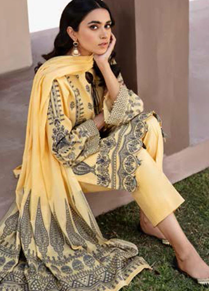 Darmiyaan by Orient Textile Embroidered Jacquard Suits Unstitched 3 Piece OT21FJ NRDS-254-Beige - Festive Collection