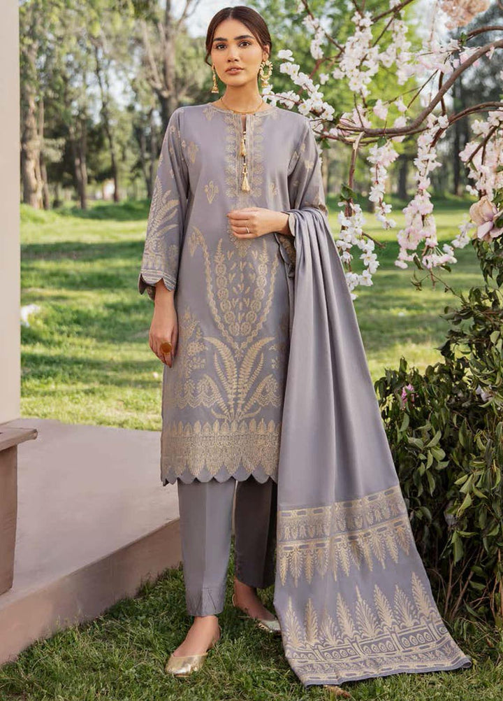 Darmiyaan by Orient Textile Embroidered Jacquard Suits Unstitched 3 Piece OT21FJ NRDS-256-Grey - Festive Collection