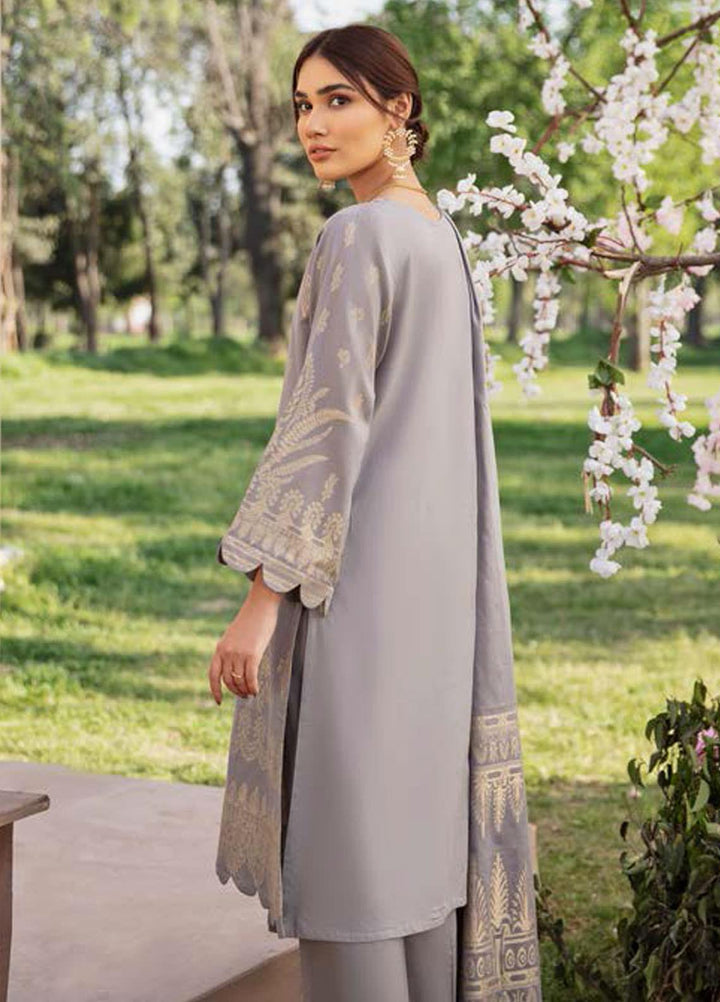 Darmiyaan by Orient Textile Embroidered Jacquard Suits Unstitched 3 Piece OT21FJ NRDS-256-Grey - Festive Collection