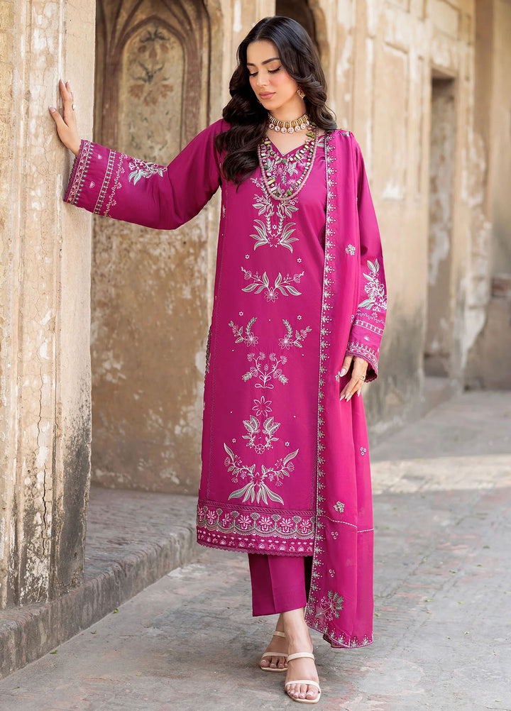 Panache Apparel Pret Embroidered Lawn 2 Piece Suit Nazakat
