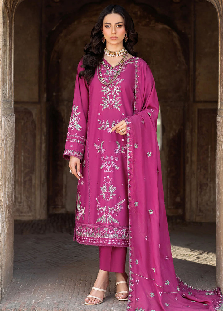 Panache Apparel Pret Embroidered Lawn 2 Piece Suit Nazakat